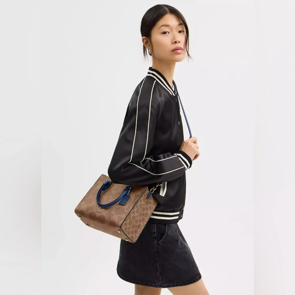 Maggie Tote in Signature Canvas with Cherry charm - Picture 15 of 17